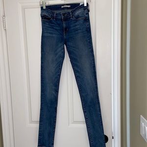 Blue, washed, Levi’s jeans